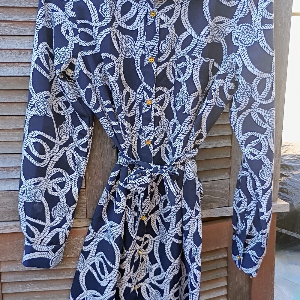 The Limited Nautical Rope Print Dress